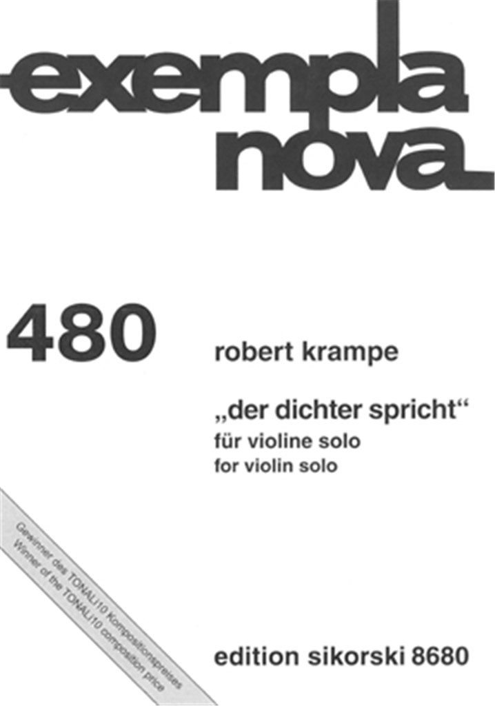 Der Dichter spricht
